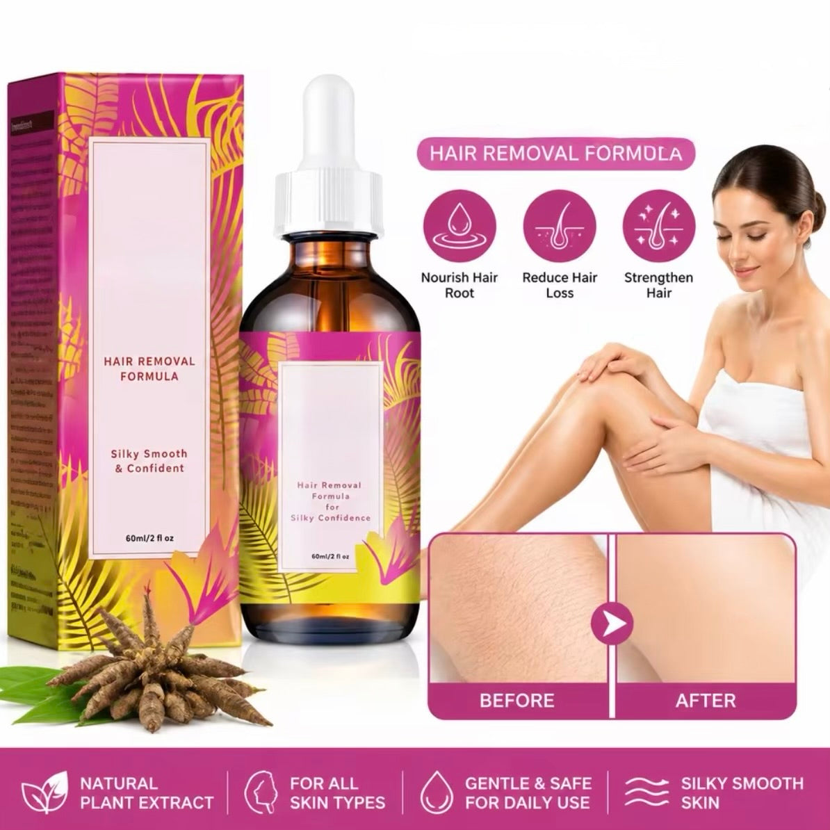 Elixir de Soie — for Silky, Hair-Free Skin